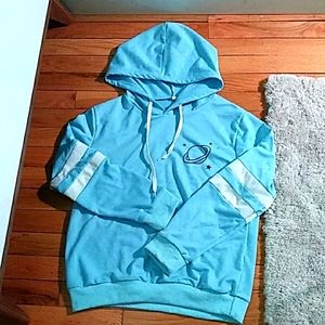 Blue space hoodie